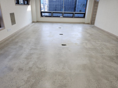 세라믹코팅으로 바닥강화, 수원 광교 상가 인테리어 시공기