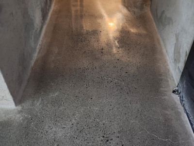 일산 카페거리 북토크 도서관&카페 콘크리트폴리싱 세라믹코팅 시공사례 | 건기폴리싱